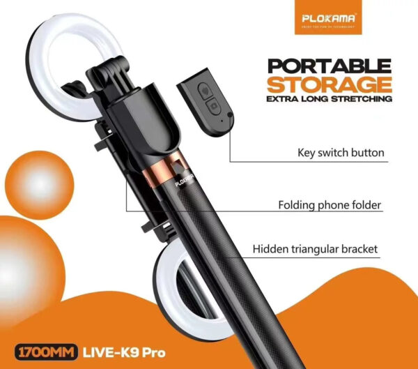 Ultra 4 in 1 Selfie Stick + Tripod Stand - Image 4