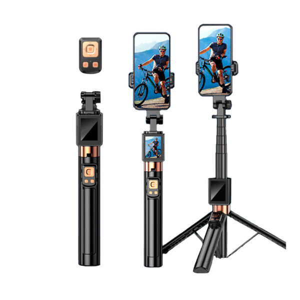 9 in 1 Selfie Stick With Mobile Phone Screen Projection