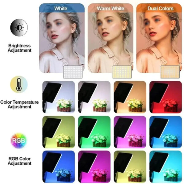 Professional LED Photography/Videography Lights - 36CM - Image 10