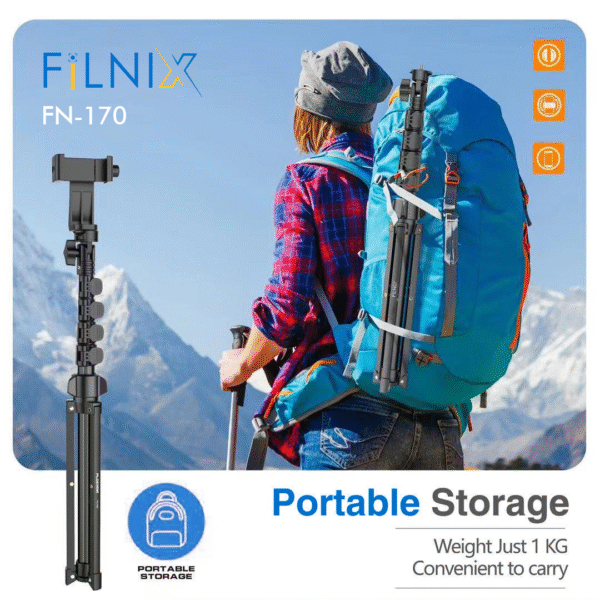 Filnix FN‑170 Multifunctional Tripod - Image 4