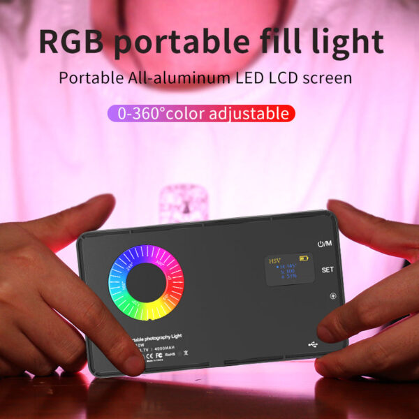 LED Camera RGB Fill Light (NP-L3) - Image 4