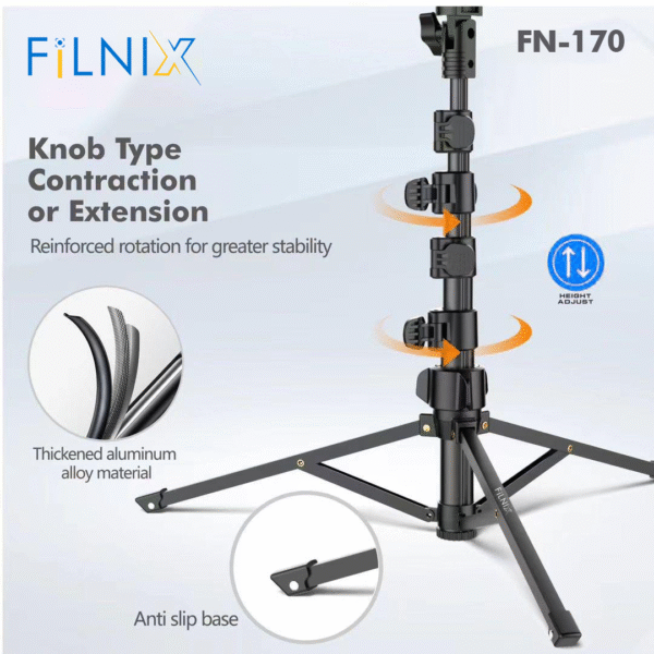 Filnix FN‑170 Multifunctional Tripod - Image 3