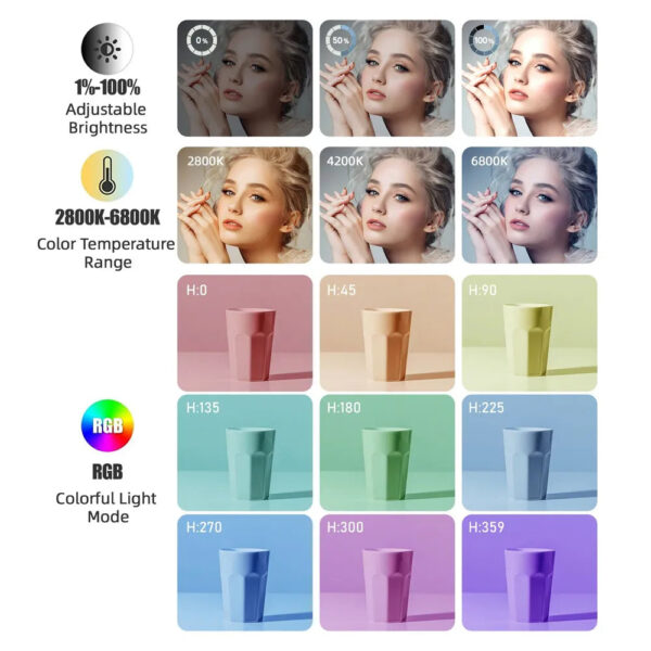 Professional Portable RGB Light - Image 2
