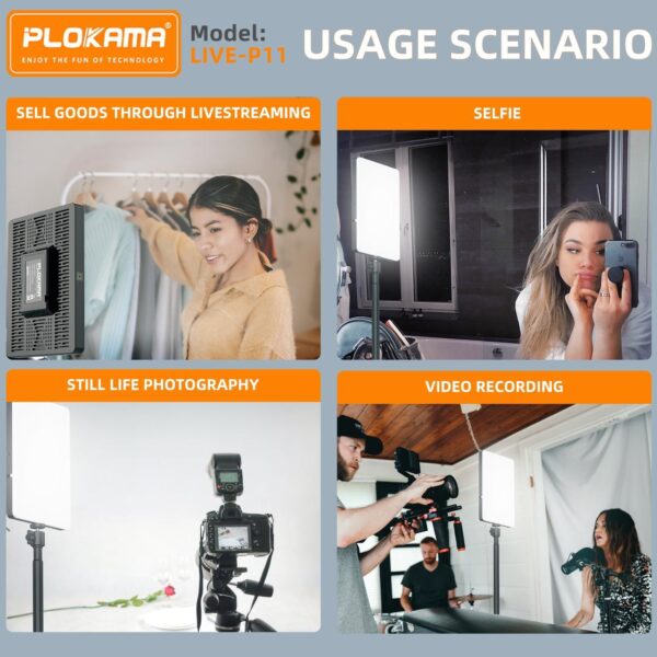 Plokama Professional Photography/Videography LED Fill Lights - Image 7