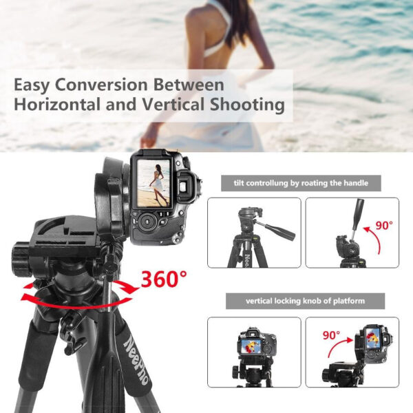 NeePho NP‑8850 Professional Tripod - Image 5